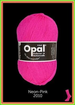 Opal 4 Ply 2010 Neon Pink with wool and nylon